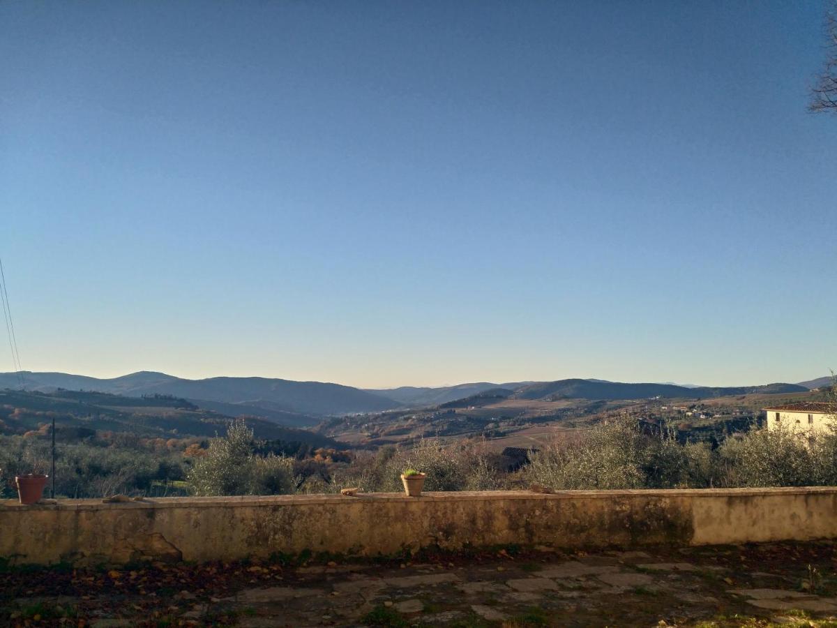 Fattoria Di Caticciano, Elegante Affittacamere Relax E Natura Vicino Firenze Pelago Exterior foto